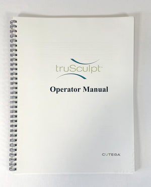 CUTERA, truSculpt Operator Manual, D2018 REV. B, 07/17-1