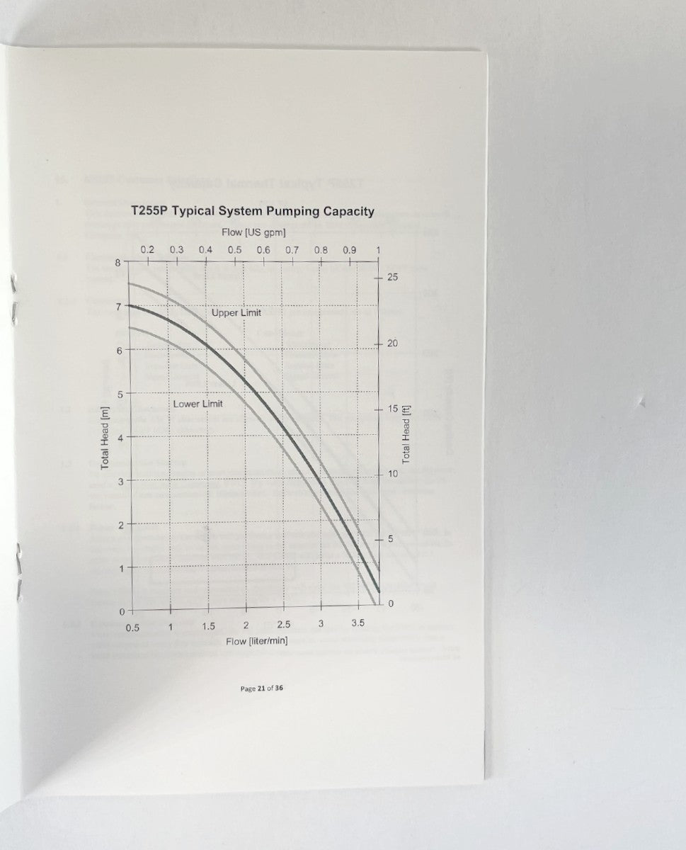 ThermoTek, Solid State Recirculating Chiller T255P, User Manual, OPIDT255OP Rev. C 7/08