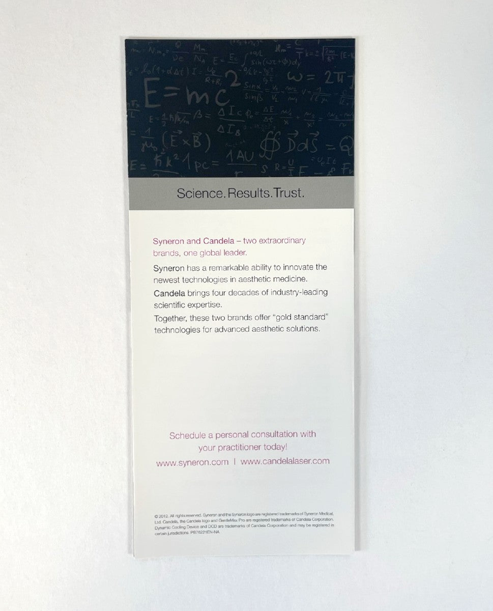 Syneron GentleMax Pro Laser Hair Removal and Skin Treatment Brochure (28 pieces) -1