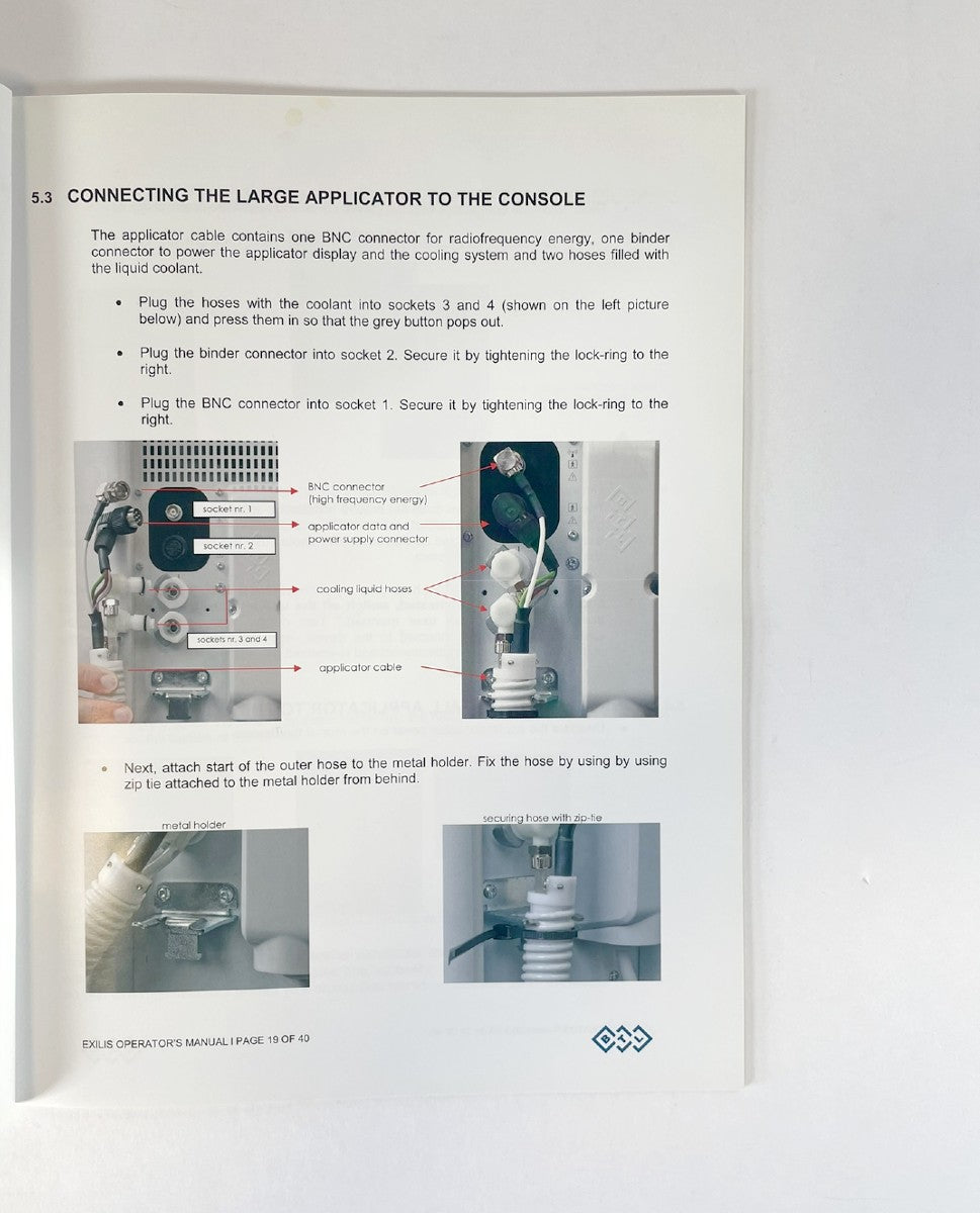 BTL Exilis Operator´s Manual 201FF02082211US -1