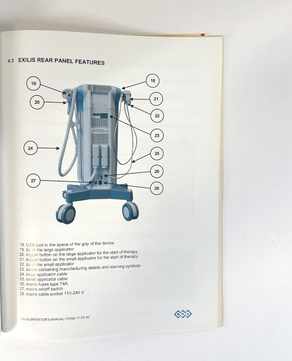 BTL Exilis Operator Manual -btl