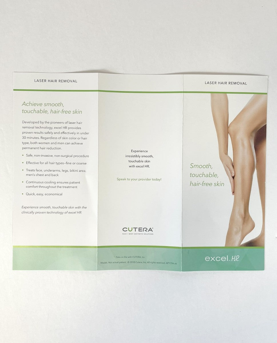 Cutera Laser Hair Removal Excel HR, AP1794 rA - 23 pcs