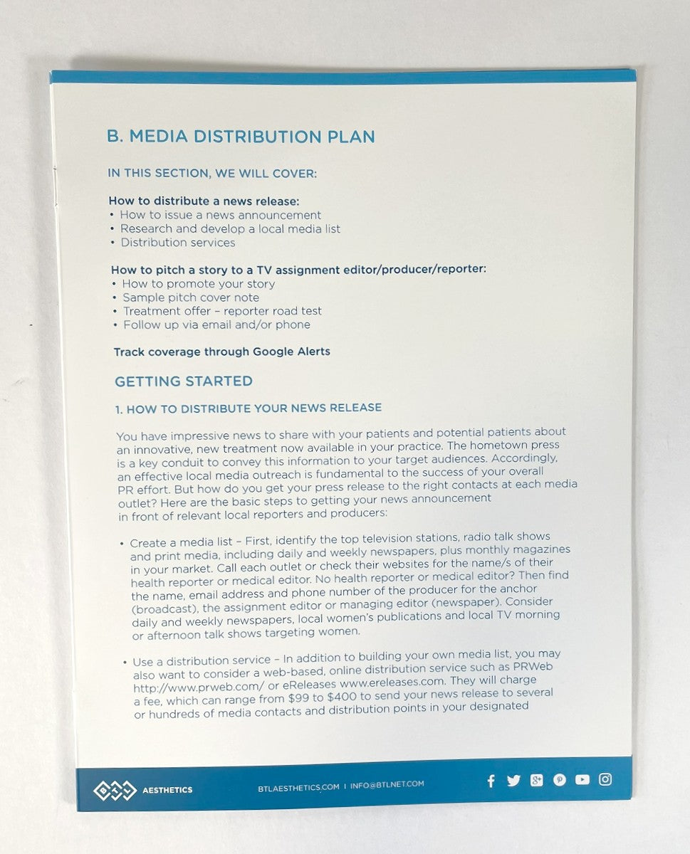 BTL COMMUNICATIONS PLAN MANUAL- btl 715-74EXUCOMPLENUS101