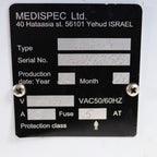 Medispec LX - 5 Slimspec anti cellulitis Multi-Function Aesthetic System