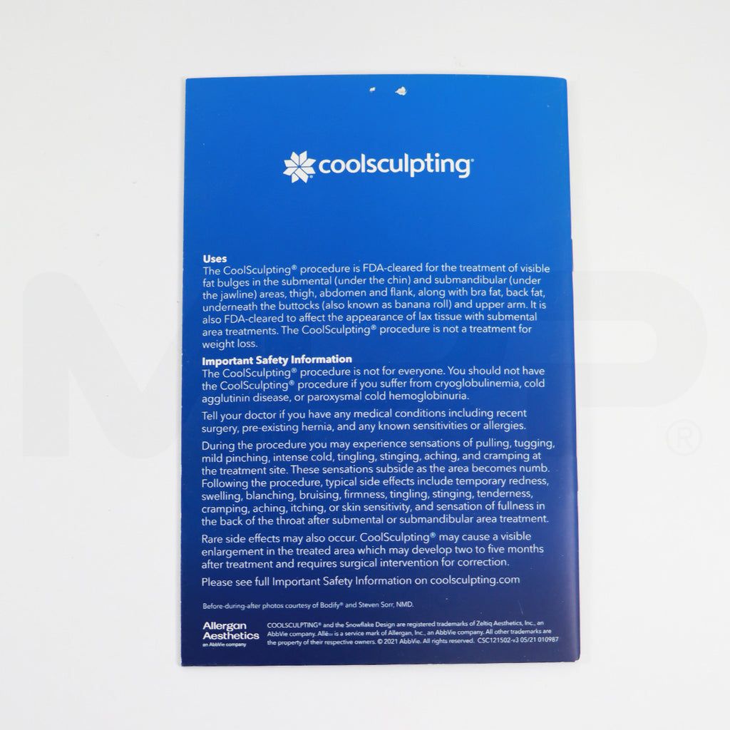Zeltiq CoolSculpting What to Expect Patient Brochure