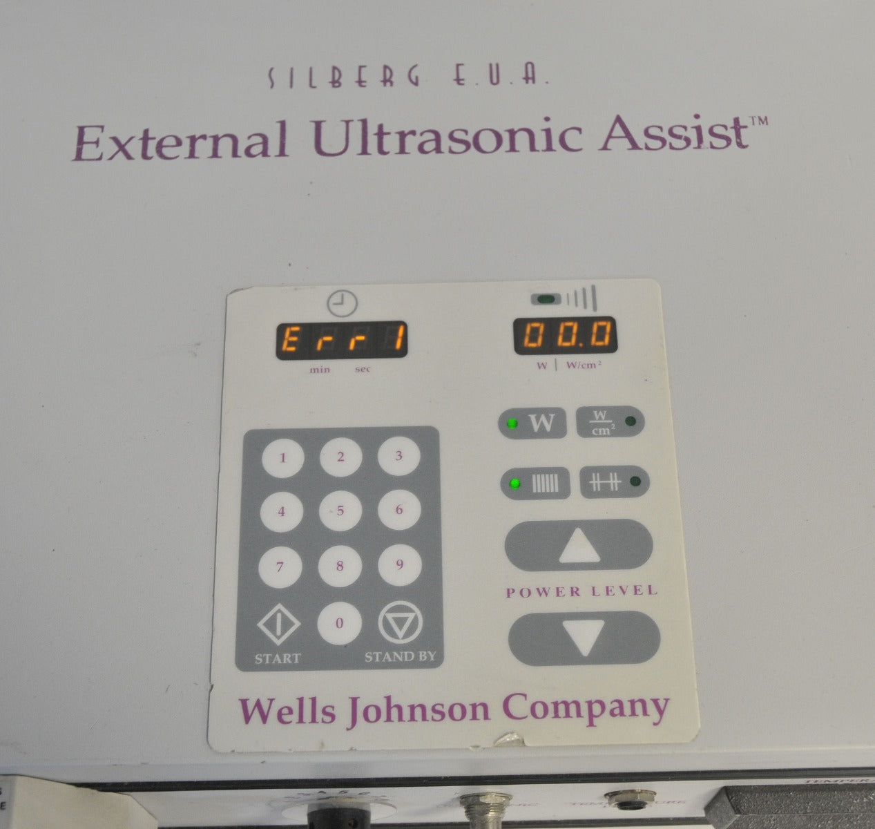 Tumescent Infusion Pump Ultrasonic Generator Silberg EUA Wells Johnson External