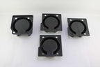 Lot of 4 Suction Canister Base Mount Holder for Wells Johnson Aspirator AS IS