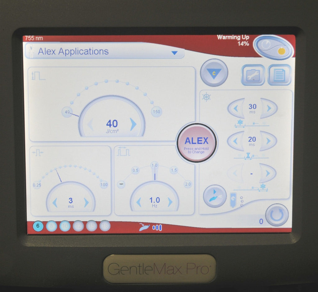 2016 Candela GentleMax GMax Pro YAG Alex 755 1064 Hair Removal Vein Laser & HP