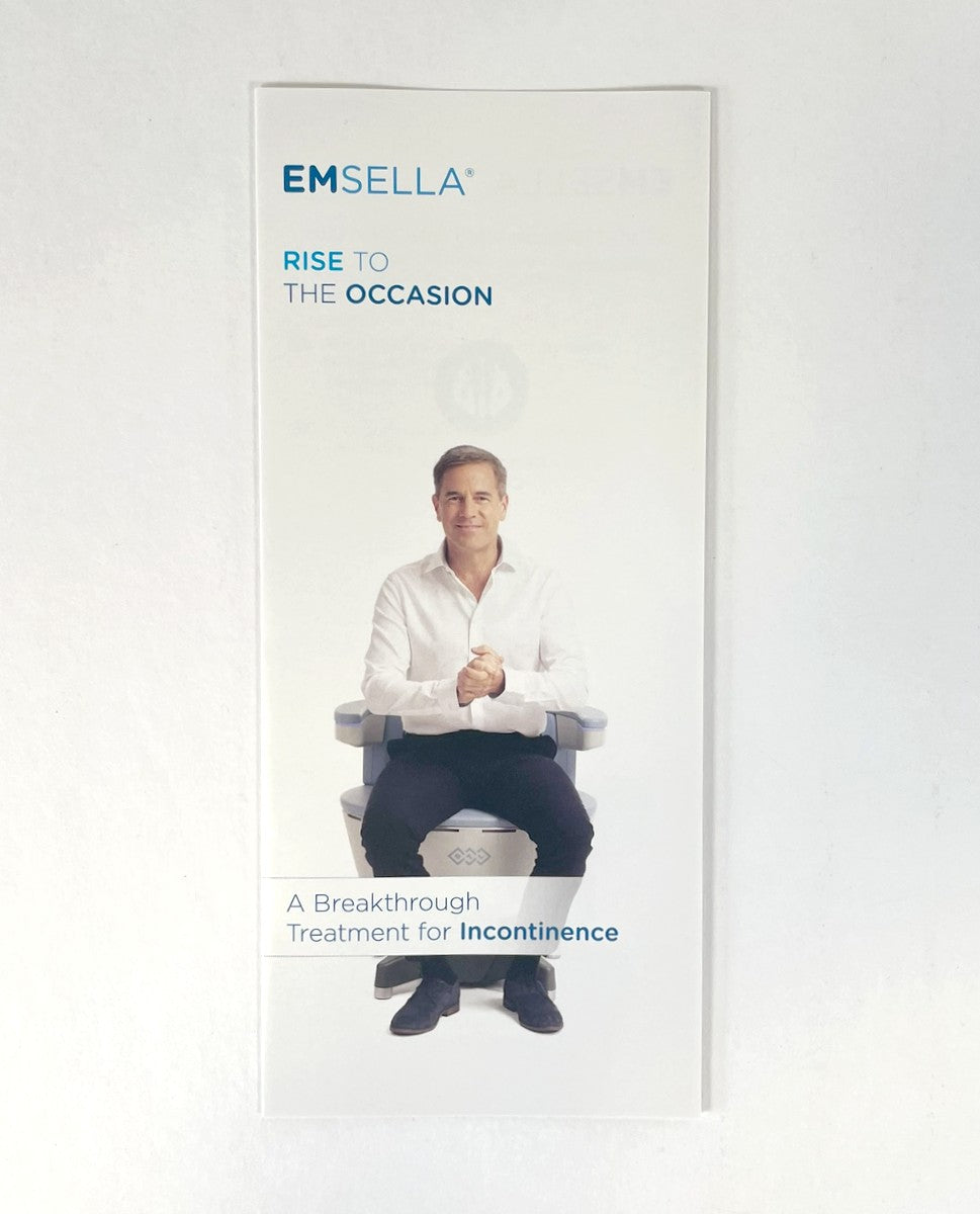 EMSELLA A Breakthrough Treatment for Incontinence Brochure EXP 2019 -17pcs