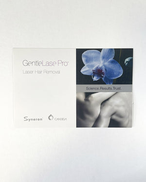 Candela GentleLase Pro Laser Hair Removal 2011 0920-16-0114 Rev. B -1folder