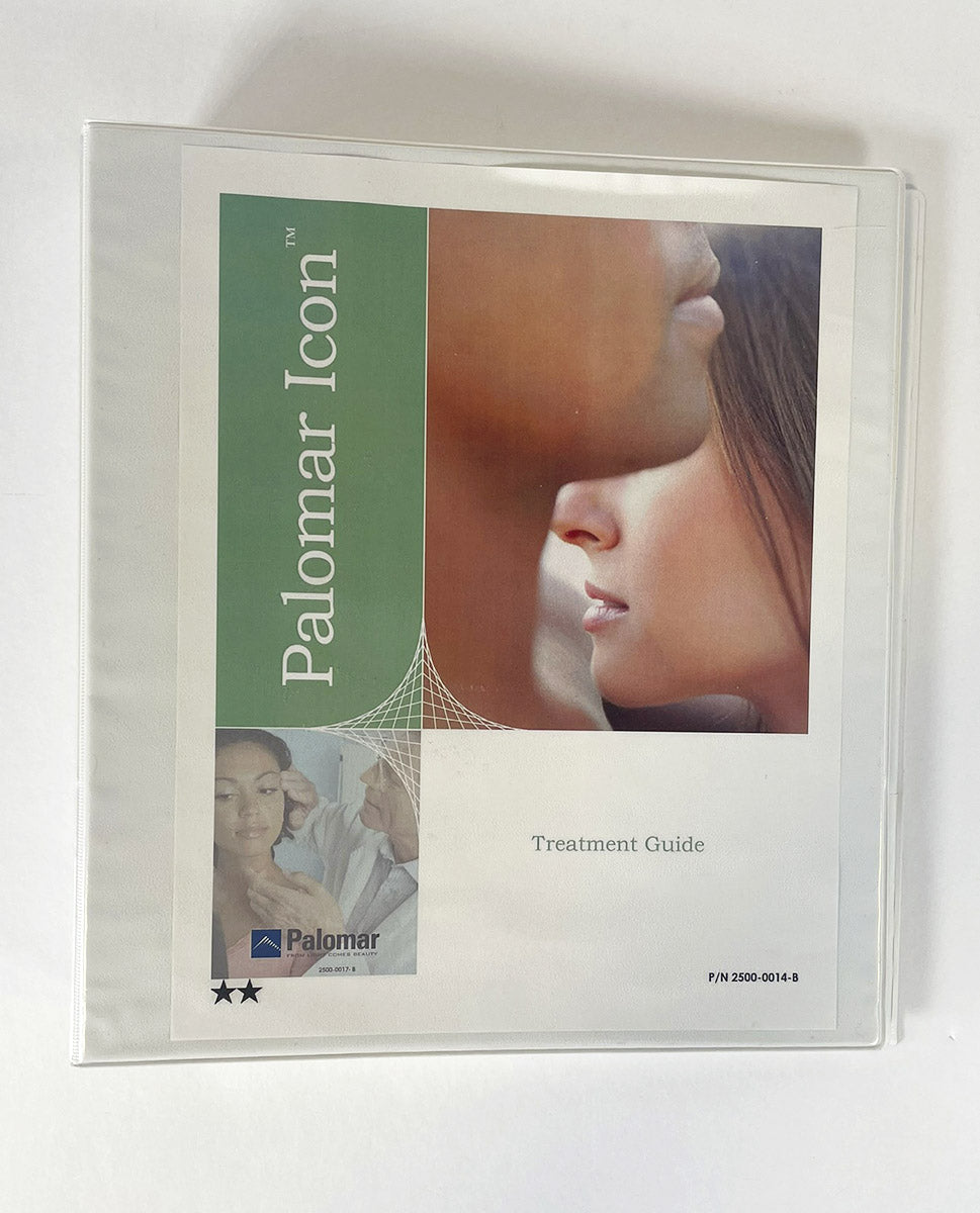 Palomar Icon Laser IPL System Treatment Guidelines Manual 2500-0014-B