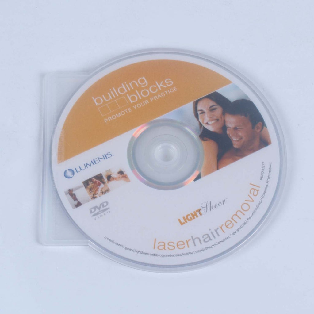 Lumenis LightSheer Laser Hair Removal 8 Minute Waiting Room Video Loop DVD 2004