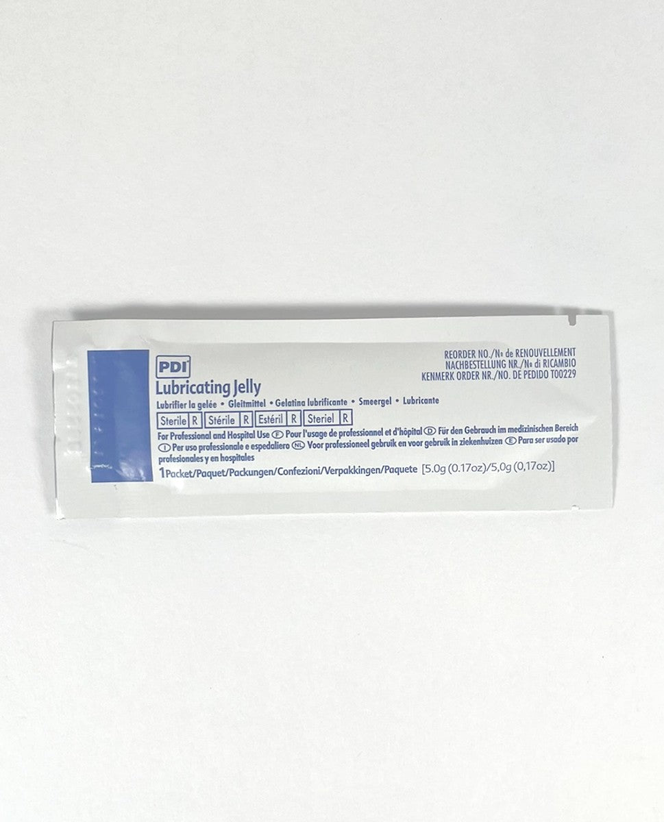 PDI, Lubricating Jelly (5.0 g), and 3 gray rubber bands. (KIT P/N 904-B8), EXP 2012