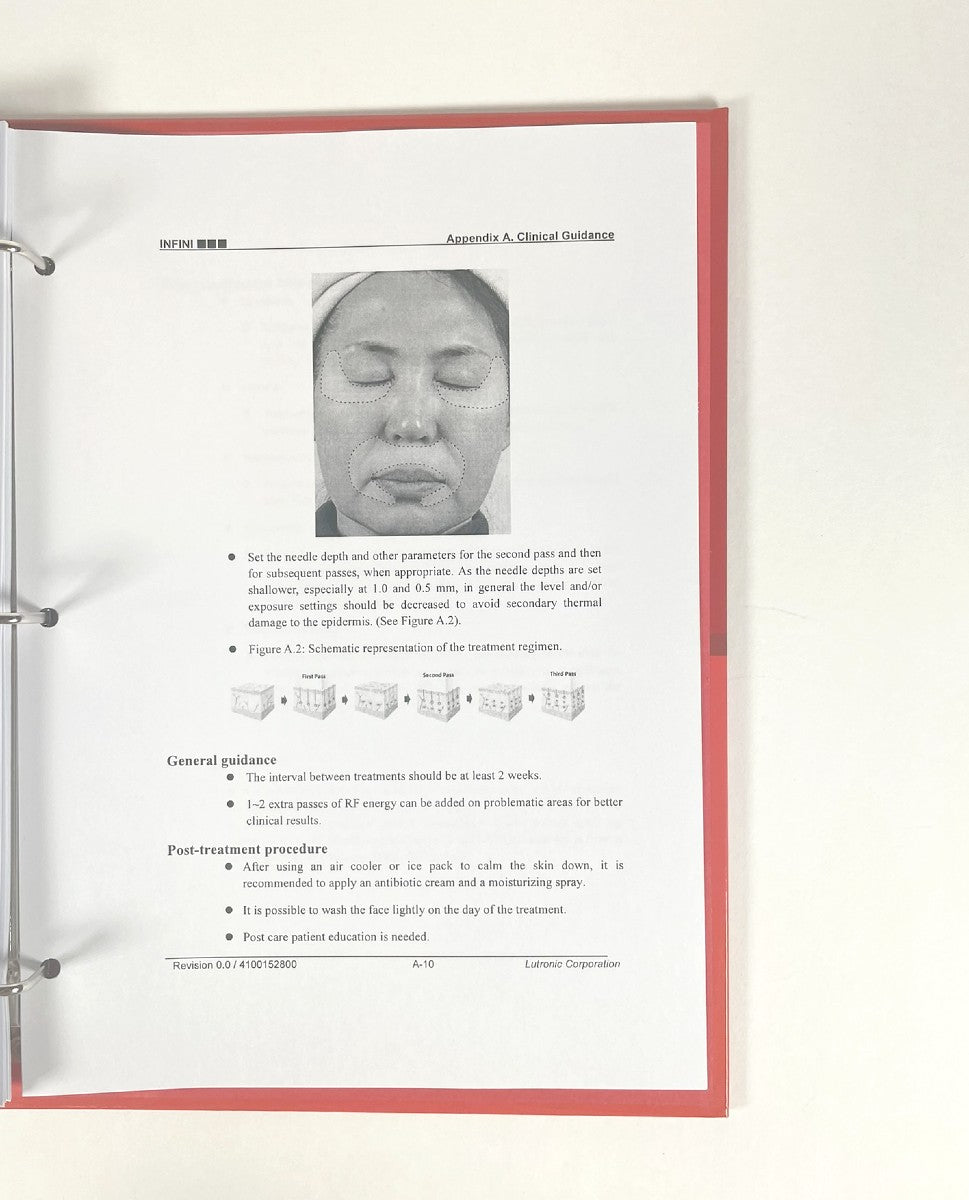 LUTRONIC, INFINI Operator’s Manual, P/N: 0.0/4100152800