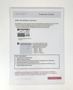 LUTRONIC, INFINI, Treatment Guides – 4100152600 / Rev 0.2, 2013 (2 sheets)