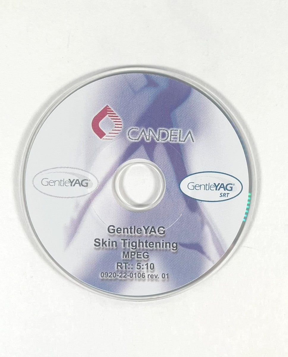 Candela GentleYAG Skin Tightening MPEG RT 510 0920220106 Rev.01