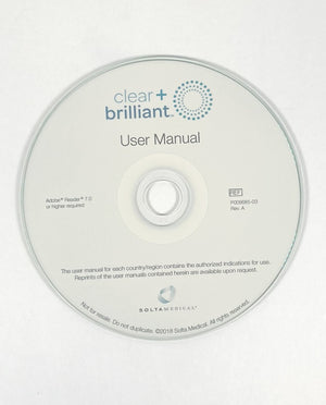Solta Clear Brilliant User Manual P00968503 REV A