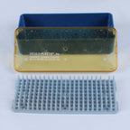 Oculo-Plastik Steam Sterilization Tray Case 7 x1 6 cm w/ Silicone Finger Mat