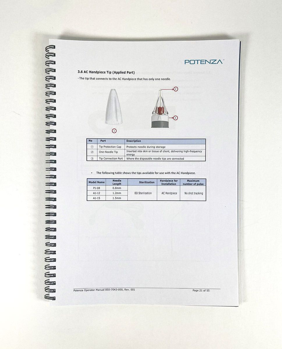 CYNOSURE POTENZA Operator Manual JMUM_PTZ_01 Revision 001 EXP 2020
