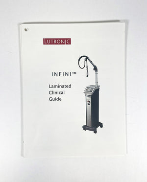 LUTRONIC INFINI Laminated Clinical Guide LG_4100152812 EXP 2013
