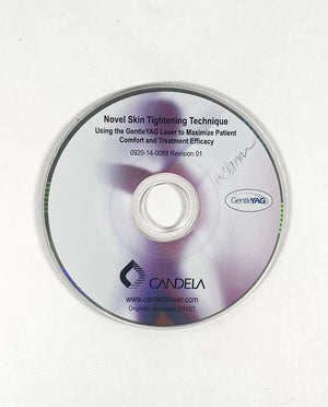 CANDELA Novel Skin Tightening Technique Using the Gentle YAG Laser to Maximize Patient Comfort and Treatment Efficacy DVD 0920-14-0088 Revision 01 EXP 2007