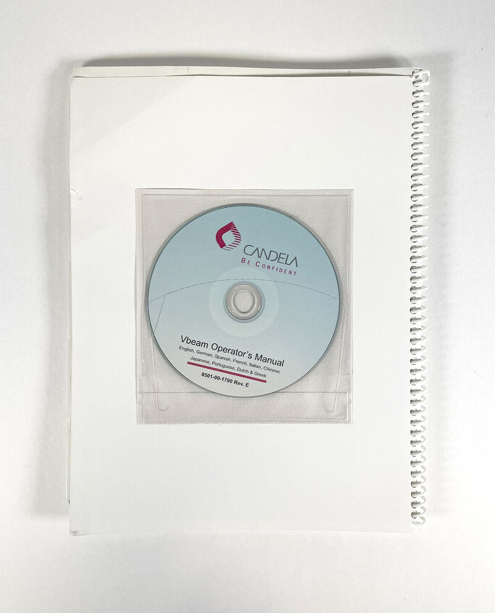 CANDELA Vbeam Perfecta Vbeam Platinum Vbeam Aesthetica Operator’s Manual 8501-00-1780 Revision C EXP 2006