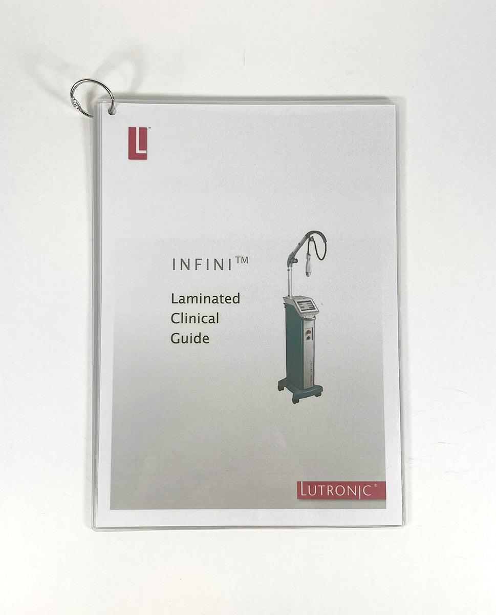 Lutronic Infini Laminated, Clinical, Guide CLIN_INF_002_02