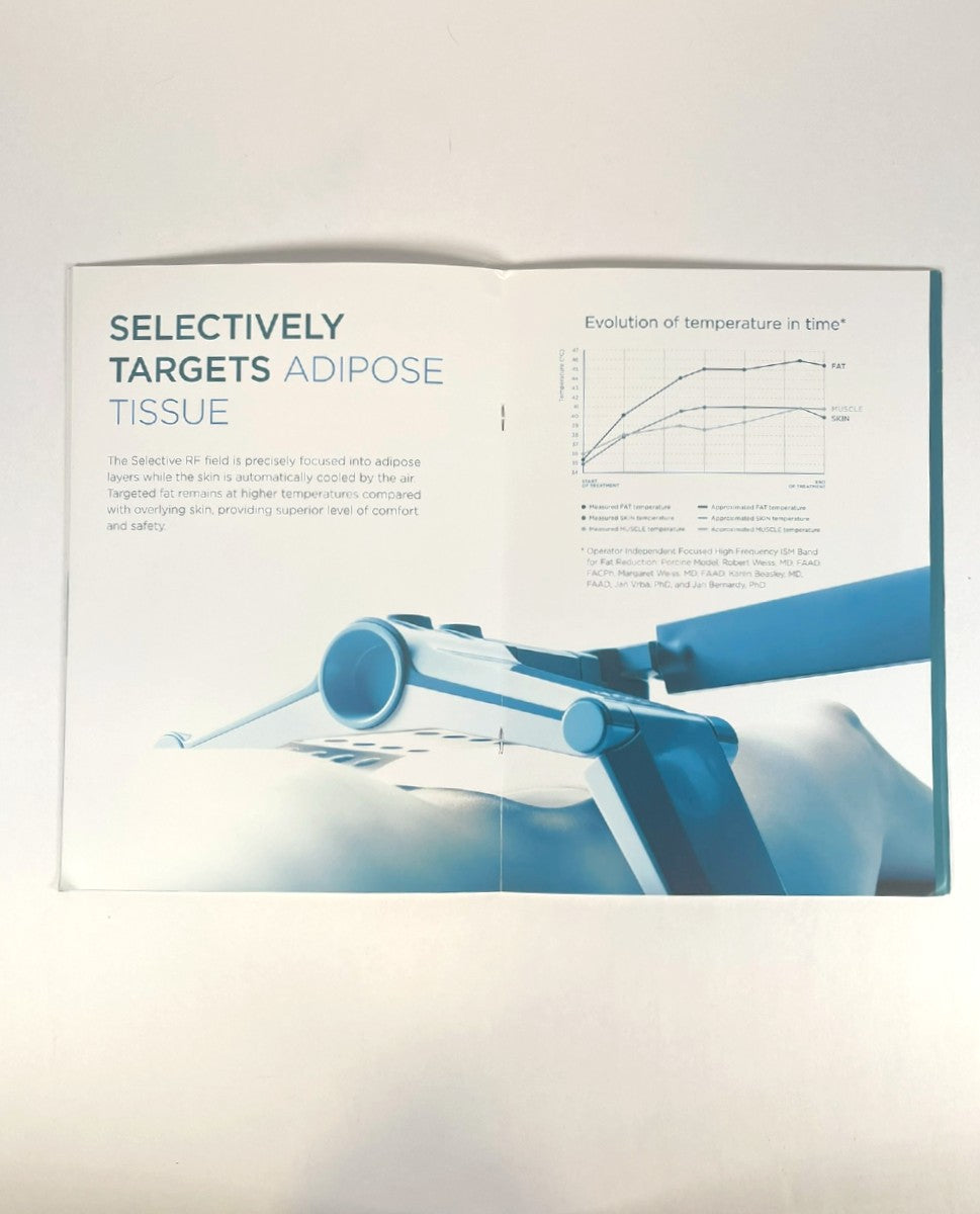 BTL Aesthetics Vanquish Me Introducing Booklet 713-77VQMENUS101