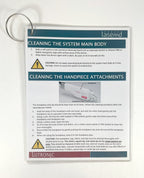 Lutronic LaseMD Laminated Clinical Cheat Sheet Guide