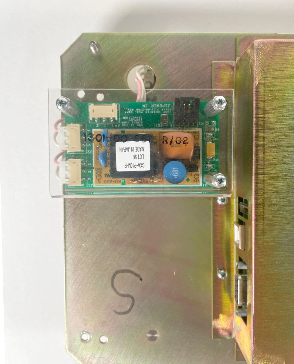 CANDELA VBEAM PERFECTA DISPLAY (PART), USED FOR REPAIR, CODED #6645, P/N: 1301-008551 REV A