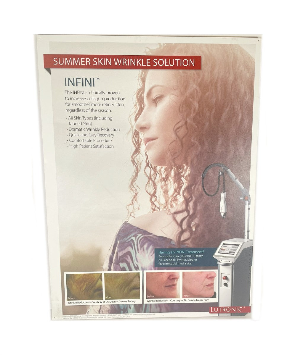 LUTRONIC, INFINI, Summer Skin Wrinkle Solution, Banner