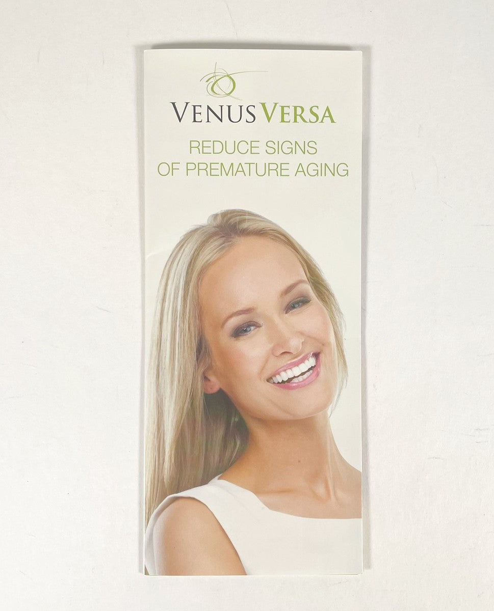 Venus Versa Reduce Sings of Premature Aging Brochure 29 pack
