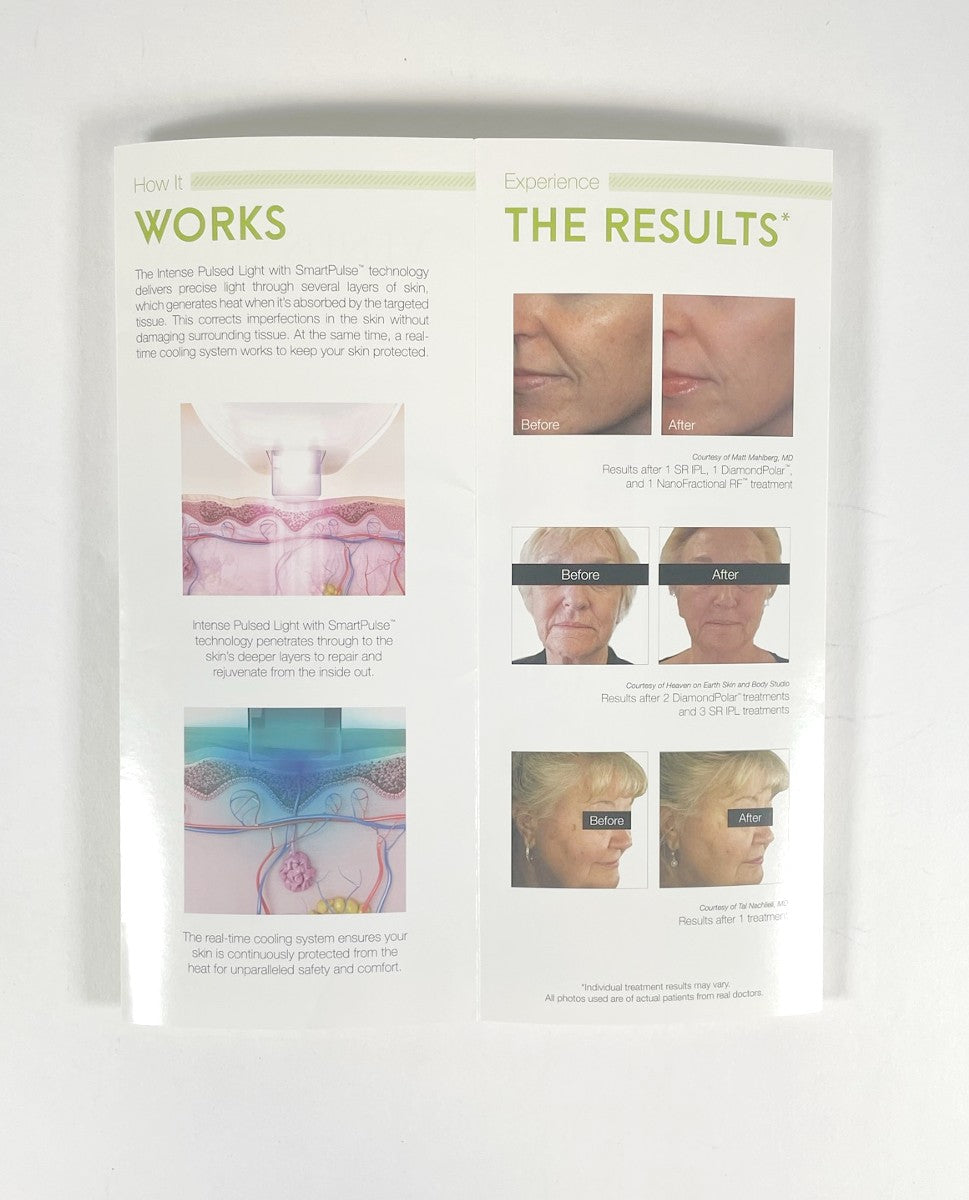 Venus Versa Reduce Sings of Premature Aging Brochure 29 pack