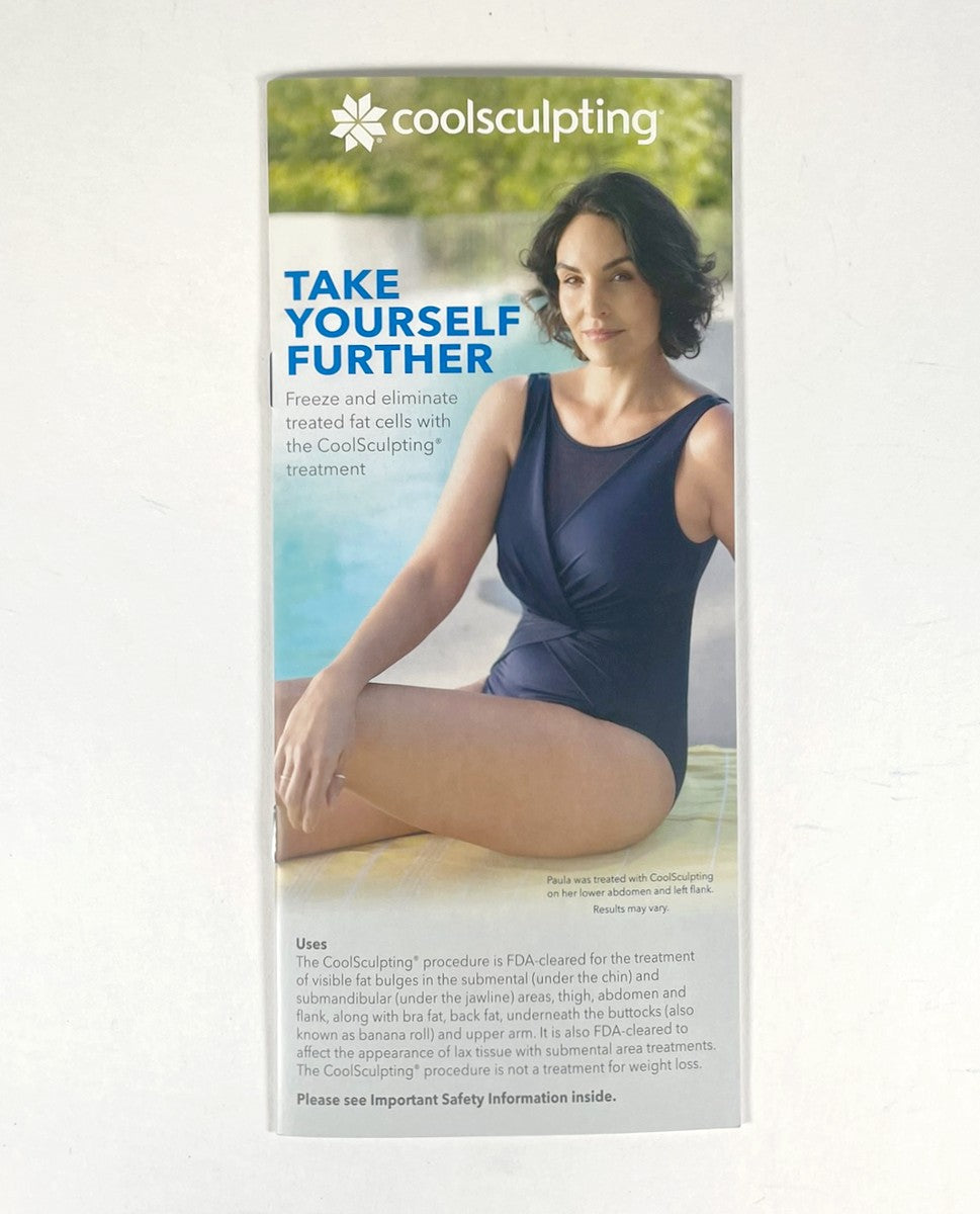 Zeltiq CoolSculpting Take Yourself Further Brochure 12pc