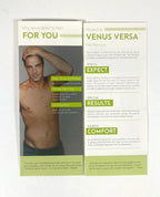 Venus Versa Get Rid of Unwanted Hair Brochures