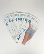 BTL Emtone Brochure Toned Not Tex Tured Non-Invasive No Downtime Pack 23 pieces