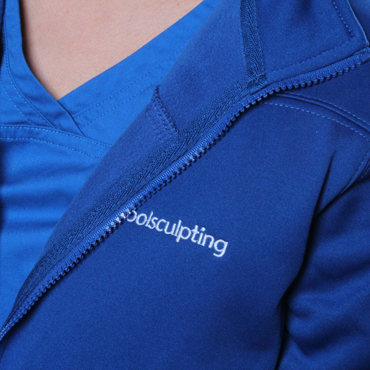 NEW Zeltiq CoolSculpting Staff/Nurses Jacket Polyester Fleece Ladies Flash Small