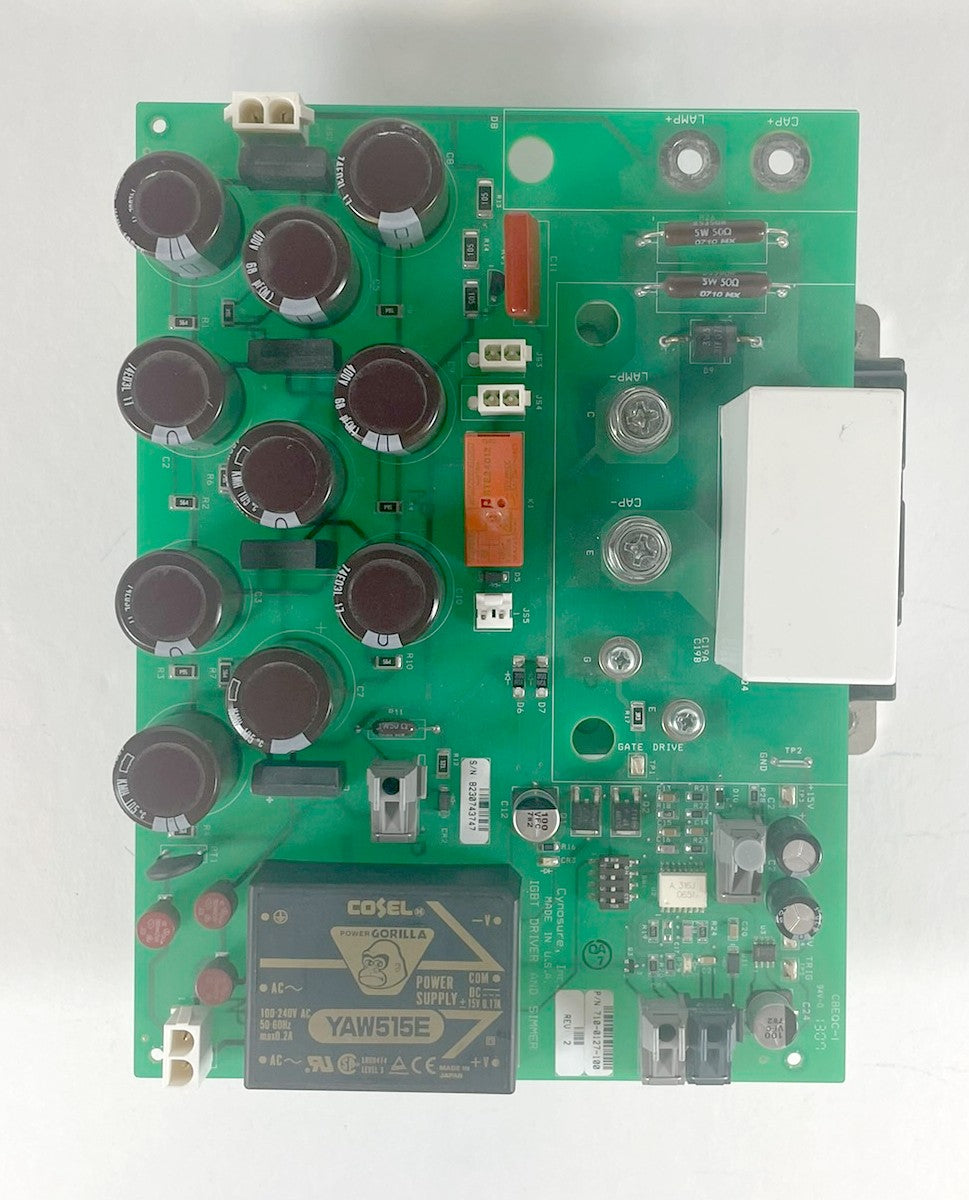 Cynosure Cynergy IGBT Simmer Driver PCB Motherboard Assembly 710-0127-100