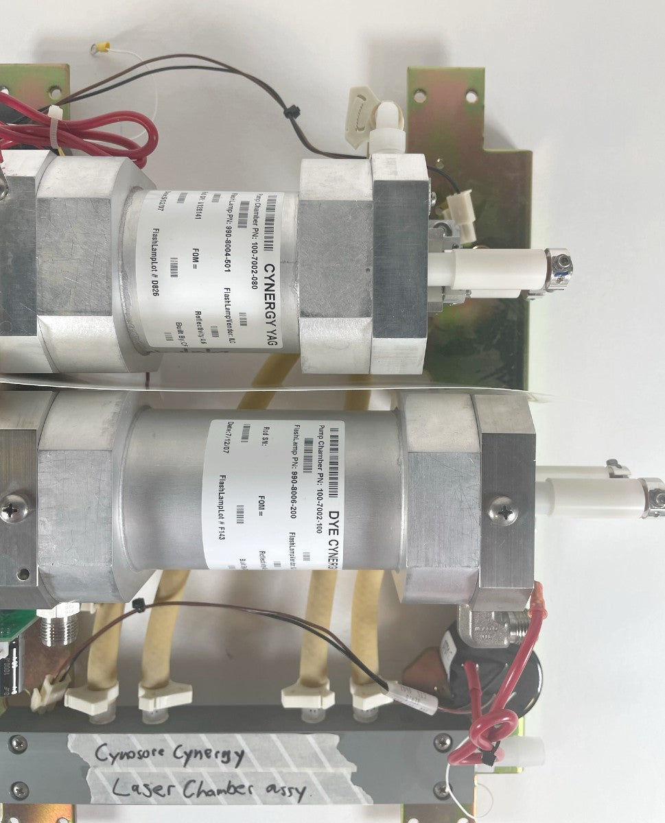 Cynosure Cynergy Pulsed Dye Laser Chamber Assembly Replacement 100-7002-080 020