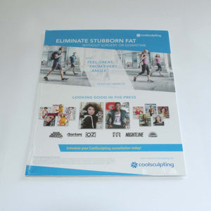 Zeltiq CoolSculpting Lobby Waiting Room Marketing Sign Display Good Press 8.5x11