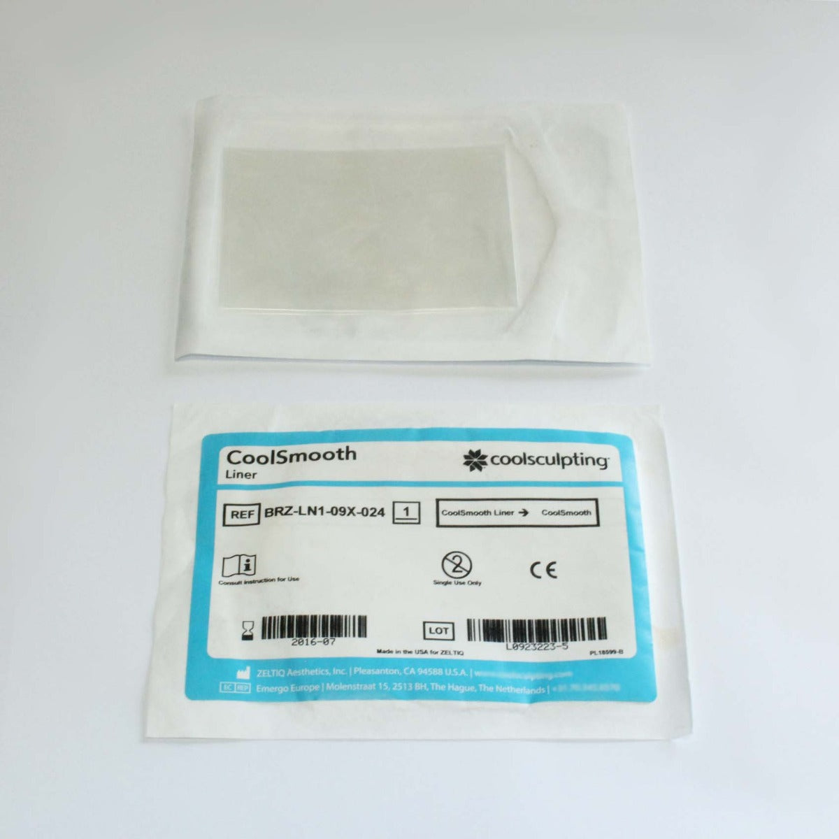 Zeltiq CoolSculpting CoolSmooth Flat Applicator Liners BRZ-LN1-09X-024 (20-Pack)
