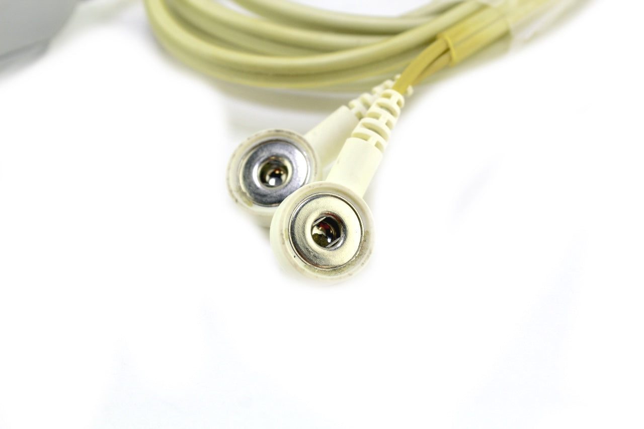 BTL Exilis Protege Neutral Electrode Pad Return CABLE Dual Pigtail - PARTS AS IS
