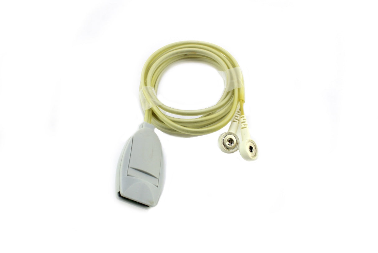 BTL Exilis Protege Neutral Electrode Pad Return CABLE Dual Pigtail - PARTS AS IS