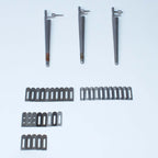 Lot of 3 Multiple Blade Hair Transplant Strip Excision Scalpel Handles & Spacers