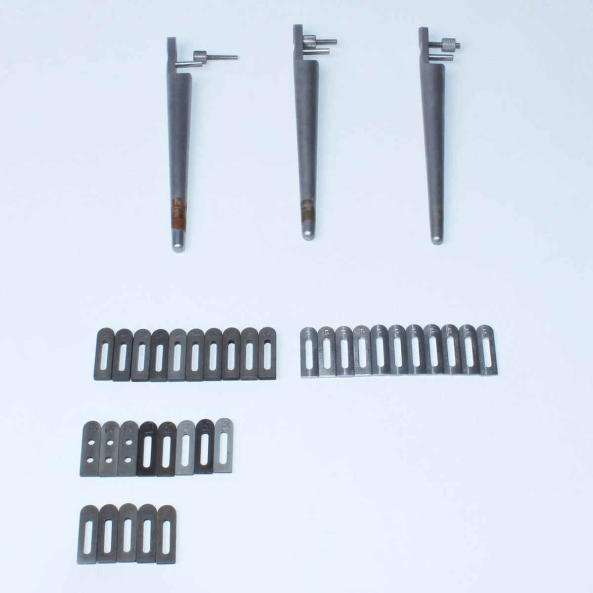 Lot of 3 Multiple Blade Hair Transplant Strip Excision Scalpel Handles & Spacers