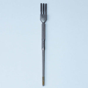 Robbins Triple Blade Transplant Strip Excision Angled #3 Brandy Scalpel Handle