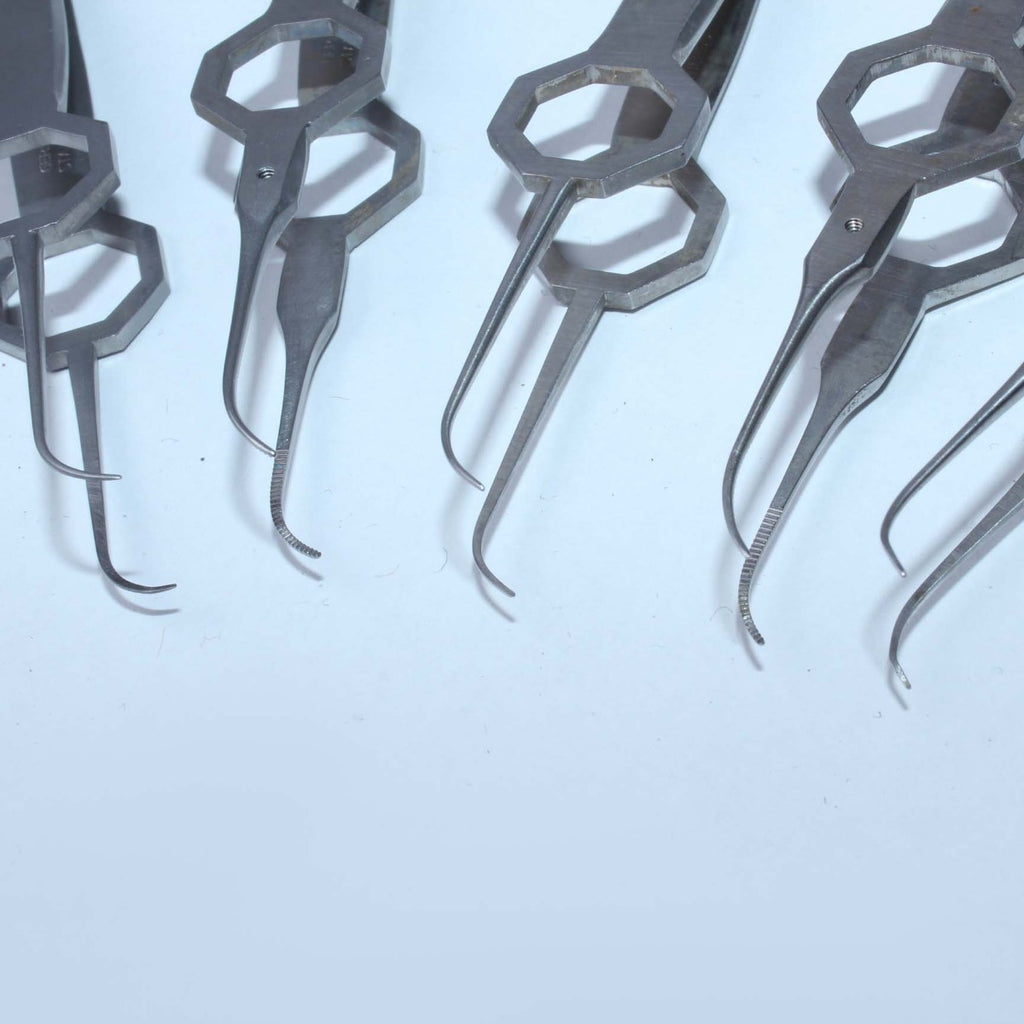 Blepharoplasty Surgical Instruments Hemostats Tweezers Forceps x23Pcs Lot