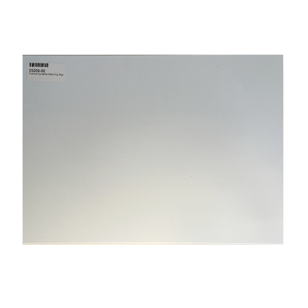 CLARION, Laser Radiation Danger Adhesive Sticker, Class 4 laser Product, P/N CM-05209-00