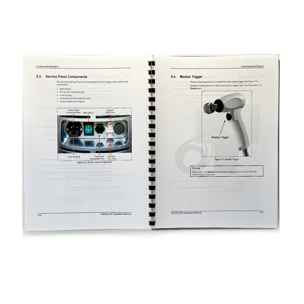 Eclipse Skinfinity RF, Microplasma Pro System Operator’s Manual, P/N: OMAC30071301