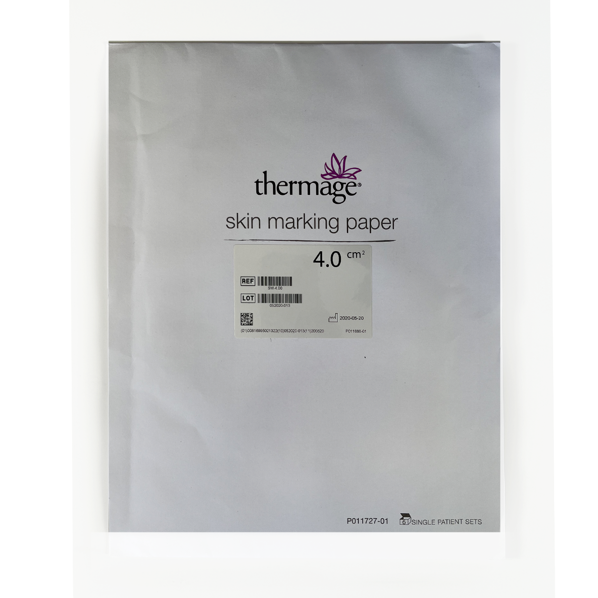 Thermage, skin marking paper 4.0 cm2, P011727-01, 6 Single Patient Sets, 2020-05-20